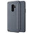 Coque Portefeuille Livre Cuir pour Samsung Galaxy S9 Plus Noir