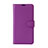 Coque Portefeuille Livre Cuir pour Wiko Wim Lite 4G Violet