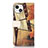 Coque Portefeuille Motif Fantaisie Livre Cuir Etui Clapet A07 pour Apple iPhone 13 Mini Petit