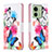 Coque Portefeuille Motif Fantaisie Livre Cuir Etui Clapet B01F pour Motorola Moto Edge (2023) 5G Colorful