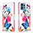 Coque Portefeuille Motif Fantaisie Livre Cuir Etui Clapet B01F pour Motorola Moto Edge 40 Pro 5G Colorful