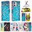 Coque Portefeuille Motif Fantaisie Livre Cuir Etui Clapet B01F pour Motorola Moto G73 5G Petit