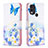 Coque Portefeuille Motif Fantaisie Livre Cuir Etui Clapet B01F pour Nokia C22 Petit