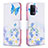 Coque Portefeuille Motif Fantaisie Livre Cuir Etui Clapet B01F pour Oppo A94 4G Petit