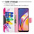 Coque Portefeuille Motif Fantaisie Livre Cuir Etui Clapet B01F pour Oppo F19 Pro Petit