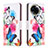 Coque Portefeuille Motif Fantaisie Livre Cuir Etui Clapet B01F pour Realme 11 5G Colorful