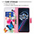 Coque Portefeuille Motif Fantaisie Livre Cuir Etui Clapet B01F pour Realme 9 Pro+ Plus 5G Petit