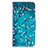 Coque Portefeuille Motif Fantaisie Livre Cuir Etui Clapet B01F pour Samsung Galaxy A10 Cyan