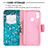 Coque Portefeuille Motif Fantaisie Livre Cuir Etui Clapet B01F pour Samsung Galaxy A11 Petit