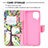 Coque Portefeuille Motif Fantaisie Livre Cuir Etui Clapet B01F pour Samsung Galaxy A12 Petit