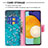 Coque Portefeuille Motif Fantaisie Livre Cuir Etui Clapet B01F pour Samsung Galaxy A13 5G Petit