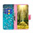 Coque Portefeuille Motif Fantaisie Livre Cuir Etui Clapet B01F pour Samsung Galaxy A23 5G SC-56C Petit