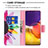 Coque Portefeuille Motif Fantaisie Livre Cuir Etui Clapet B01F pour Samsung Galaxy A24 4G Petit