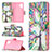 Coque Portefeuille Motif Fantaisie Livre Cuir Etui Clapet B01F pour Samsung Galaxy A32 4G Petit