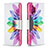 Coque Portefeuille Motif Fantaisie Livre Cuir Etui Clapet B01F pour Samsung Galaxy A32 5G Mixte