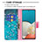 Coque Portefeuille Motif Fantaisie Livre Cuir Etui Clapet B01F pour Samsung Galaxy A53 5G Petit