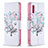 Coque Portefeuille Motif Fantaisie Livre Cuir Etui Clapet B01F pour Samsung Galaxy M02 Blanc