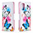 Coque Portefeuille Motif Fantaisie Livre Cuir Etui Clapet B01F pour Samsung Galaxy Note 20 5G Colorful