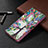 Coque Portefeuille Motif Fantaisie Livre Cuir Etui Clapet B01F pour Samsung Galaxy Note 20 Ultra 5G Petit