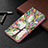 Coque Portefeuille Motif Fantaisie Livre Cuir Etui Clapet B01F pour Samsung Galaxy S21 5G Petit