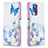 Coque Portefeuille Motif Fantaisie Livre Cuir Etui Clapet B01F pour Xiaomi Mi 11T 5G Bleu