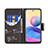 Coque Portefeuille Motif Fantaisie Livre Cuir Etui Clapet B01F pour Xiaomi POCO M3 Pro 5G Petit