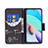 Coque Portefeuille Motif Fantaisie Livre Cuir Etui Clapet B01F pour Xiaomi Redmi 10 4G Petit