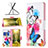 Coque Portefeuille Motif Fantaisie Livre Cuir Etui Clapet B01F pour Xiaomi Redmi 11A 4G Petit