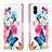 Coque Portefeuille Motif Fantaisie Livre Cuir Etui Clapet B01F pour Xiaomi Redmi A2 Colorful