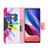 Coque Portefeuille Motif Fantaisie Livre Cuir Etui Clapet B01F pour Xiaomi Redmi K40 Pro 5G Petit