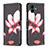 Coque Portefeuille Motif Fantaisie Livre Cuir Etui Clapet B03F pour Samsung Galaxy A04 4G Rouge