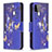 Coque Portefeuille Motif Fantaisie Livre Cuir Etui Clapet B03F pour Samsung Galaxy A22 5G Petit