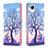 Coque Portefeuille Motif Fantaisie Livre Cuir Etui Clapet B03F pour Samsung Galaxy A23 5G SC-56C Petit