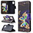 Coque Portefeuille Motif Fantaisie Livre Cuir Etui Clapet B03F pour Samsung Galaxy A31 Petit