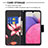 Coque Portefeuille Motif Fantaisie Livre Cuir Etui Clapet B03F pour Samsung Galaxy A33 5G Petit