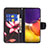 Coque Portefeuille Motif Fantaisie Livre Cuir Etui Clapet B03F pour Samsung Galaxy F54 5G Petit