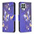 Coque Portefeuille Motif Fantaisie Livre Cuir Etui Clapet B03F pour Samsung Galaxy M33 5G Petit