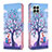 Coque Portefeuille Motif Fantaisie Livre Cuir Etui Clapet B03F pour Samsung Galaxy M33 5G Petit