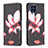 Coque Portefeuille Motif Fantaisie Livre Cuir Etui Clapet B03F pour Samsung Galaxy M53 5G Petit