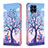 Coque Portefeuille Motif Fantaisie Livre Cuir Etui Clapet B03F pour Samsung Galaxy M53 5G Petit