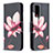 Coque Portefeuille Motif Fantaisie Livre Cuir Etui Clapet B03F pour Samsung Galaxy S20 FE 4G Rouge