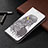 Coque Portefeuille Motif Fantaisie Livre Cuir Etui Clapet B03F pour Samsung Galaxy S21 5G Gris Fonce