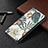 Coque Portefeuille Motif Fantaisie Livre Cuir Etui Clapet B03F pour Samsung Galaxy S22 Ultra 5G Pastel Vert