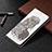 Coque Portefeuille Motif Fantaisie Livre Cuir Etui Clapet B03F pour Samsung Galaxy S24 Ultra 5G Gris