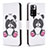 Coque Portefeuille Motif Fantaisie Livre Cuir Etui Clapet B03F pour Xiaomi Mi 11i 5G (2022) Blanc