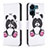 Coque Portefeuille Motif Fantaisie Livre Cuir Etui Clapet B03F pour Xiaomi Redmi 13C Mixte