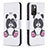 Coque Portefeuille Motif Fantaisie Livre Cuir Etui Clapet B03F pour Xiaomi Redmi Note 11 4G (2021) Petit