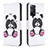 Coque Portefeuille Motif Fantaisie Livre Cuir Etui Clapet B03F pour Xiaomi Redmi Note 11 Pro 4G Blanc