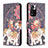 Coque Portefeuille Motif Fantaisie Livre Cuir Etui Clapet B03F pour Xiaomi Redmi Note 11 Pro+ Plus 5G Petit