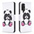 Coque Portefeuille Motif Fantaisie Livre Cuir Etui Clapet B03F pour Xiaomi Redmi Note 11S 4G Blanc